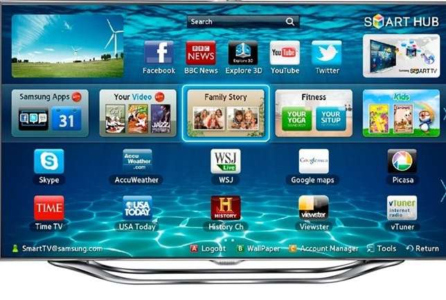 Smart TV Samsung 3D