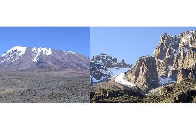 Monte Kilimanjaro x Monte Quênia