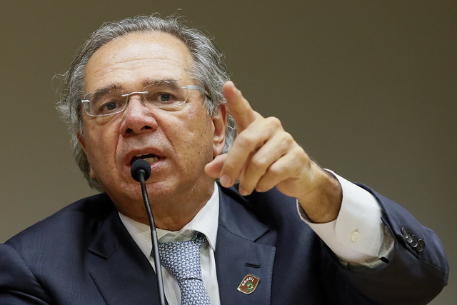 (Brasília-DF,  06/05/2019) Presidente da República, Jair Bolsonaro durante reunião com o Ministro da Economia, Paulo Guedes. Foto: Isac Nóbrega/PR