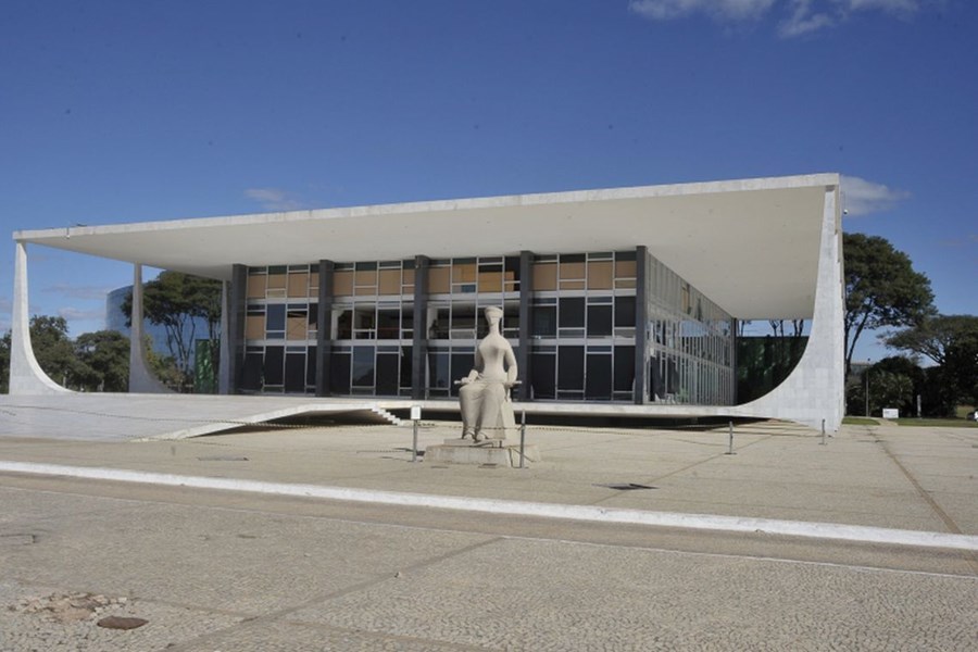 Fachada do STF, em Brasília