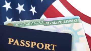 Green Card e Passaporte