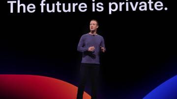 Mark Zuckerberg na F8 2019