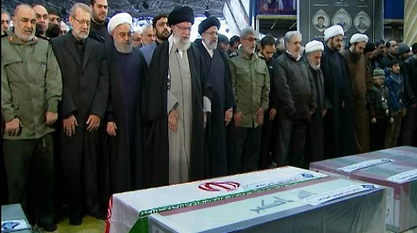 Funeral de Qassem Soleimani (foto Pr do Irã Via Fotos Publicas)