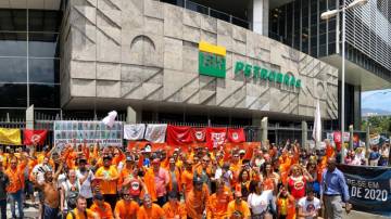 Greve na Petrobras (Foto: FUP)