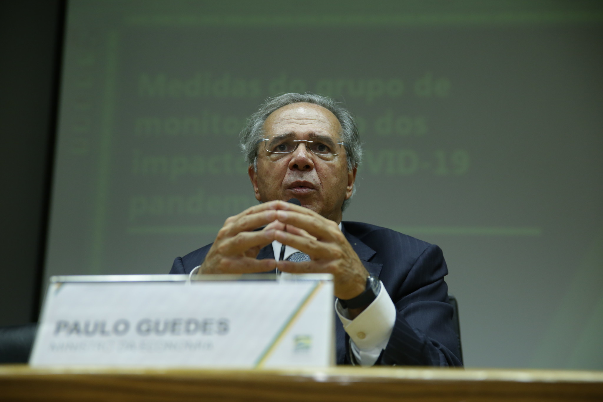 O ministro da Economia, Paulo Guedes (Albino Oliveira - Ascom/Ministério da Economia)