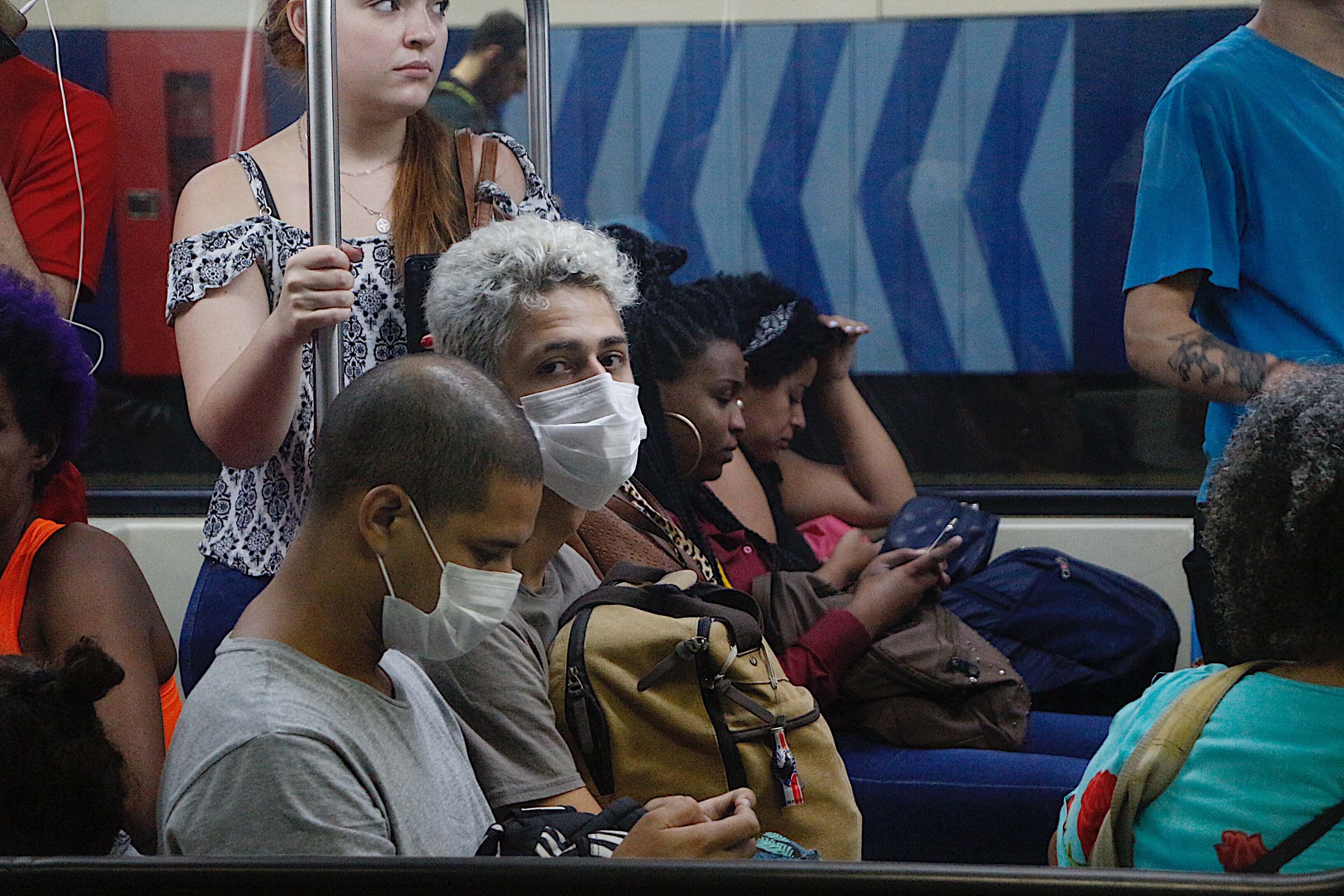 Movimentação de passageiros no Metrô de São Paulo (crédito:
AGATHA GAMEIRO/FRAMEPHOTO/ESTADÃO CONTEÚDO)