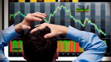 trader operador brooker bolsa ações mercados crash baixa down circuit breaker