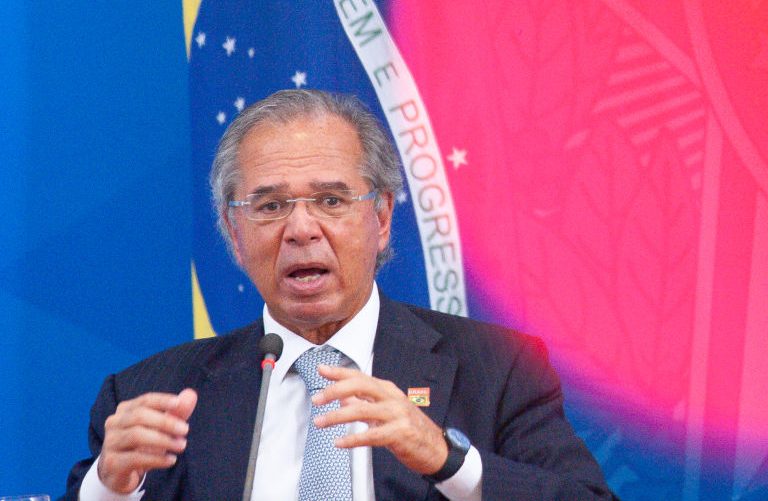 O ministro da Economia, Paulo Guedes (Andressa Anholete/Getty Images)