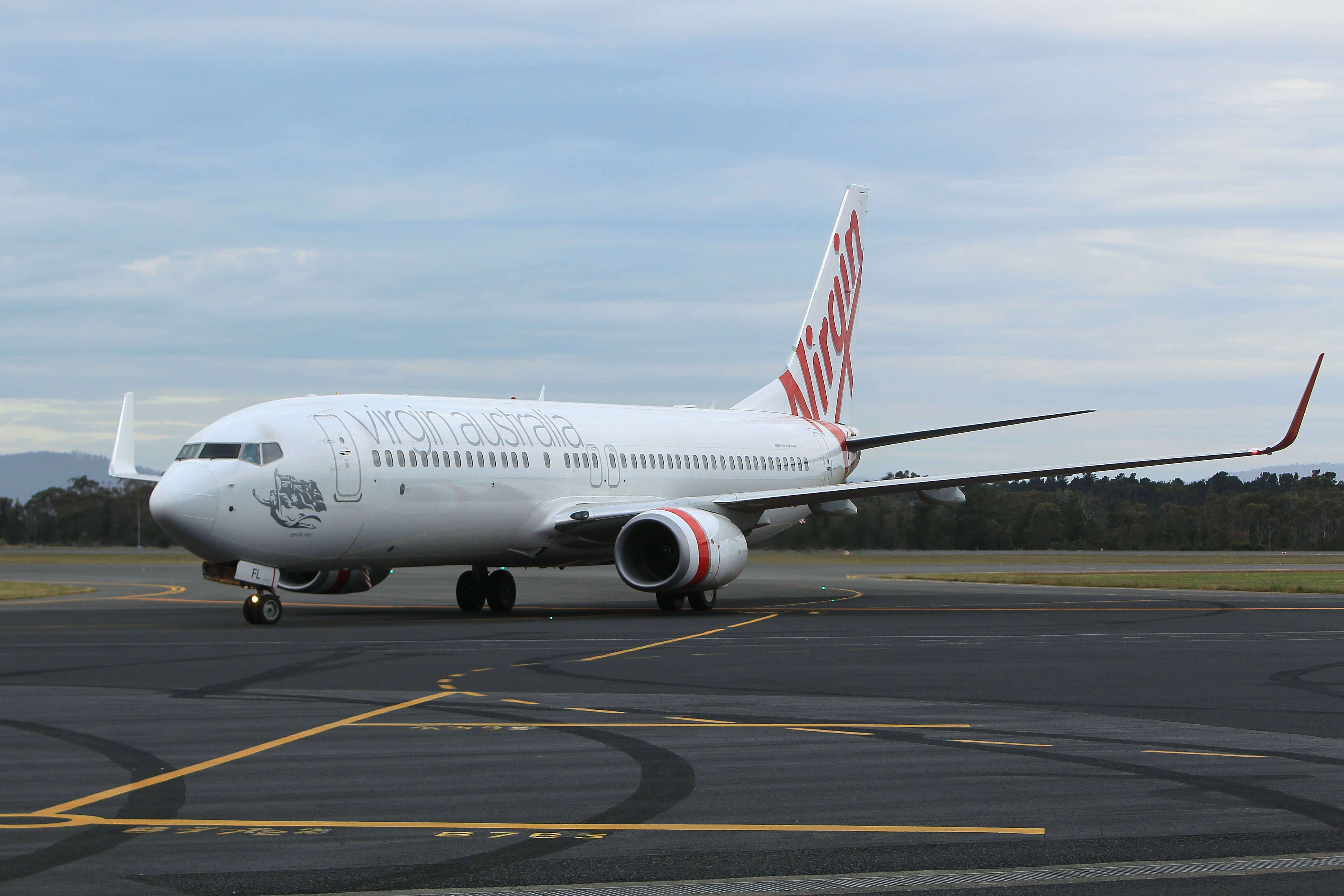 Avião da Virgin Australia