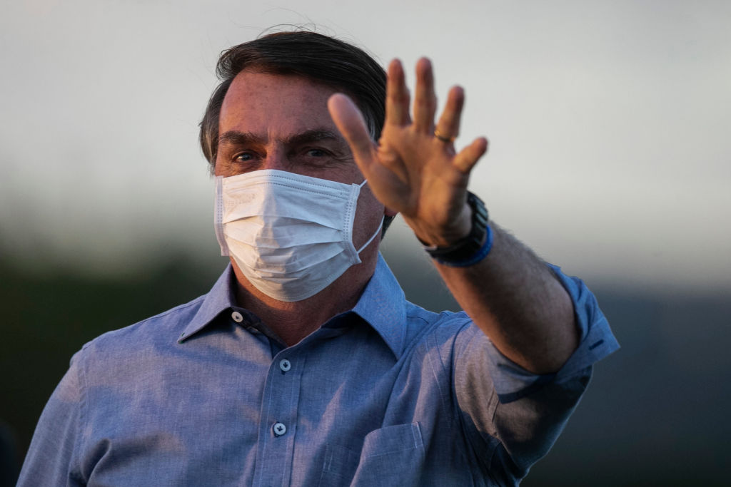 O presidente Jair Bolsonaro (Bruna Prado/Getty Images)