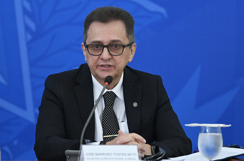 José Barroso Tostes Neto, em coletiva de imprensa no Palácio do Planalto (FOTO: EDU ANDRADE/Ascom/M)