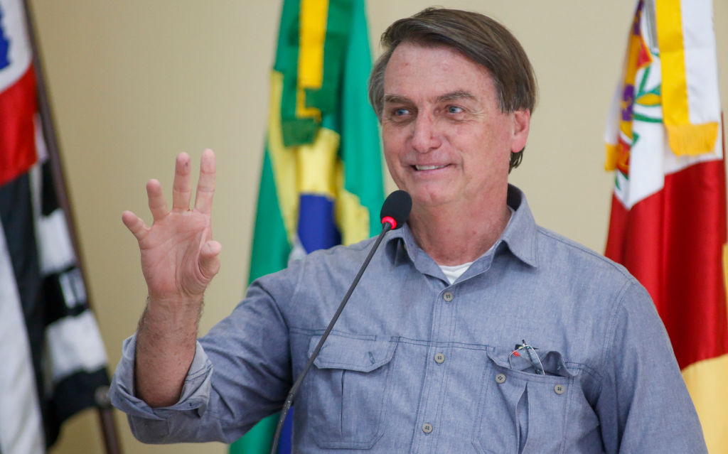 O presidente Jair Bolsonaro (Miguel Schincariol/Getty Images)