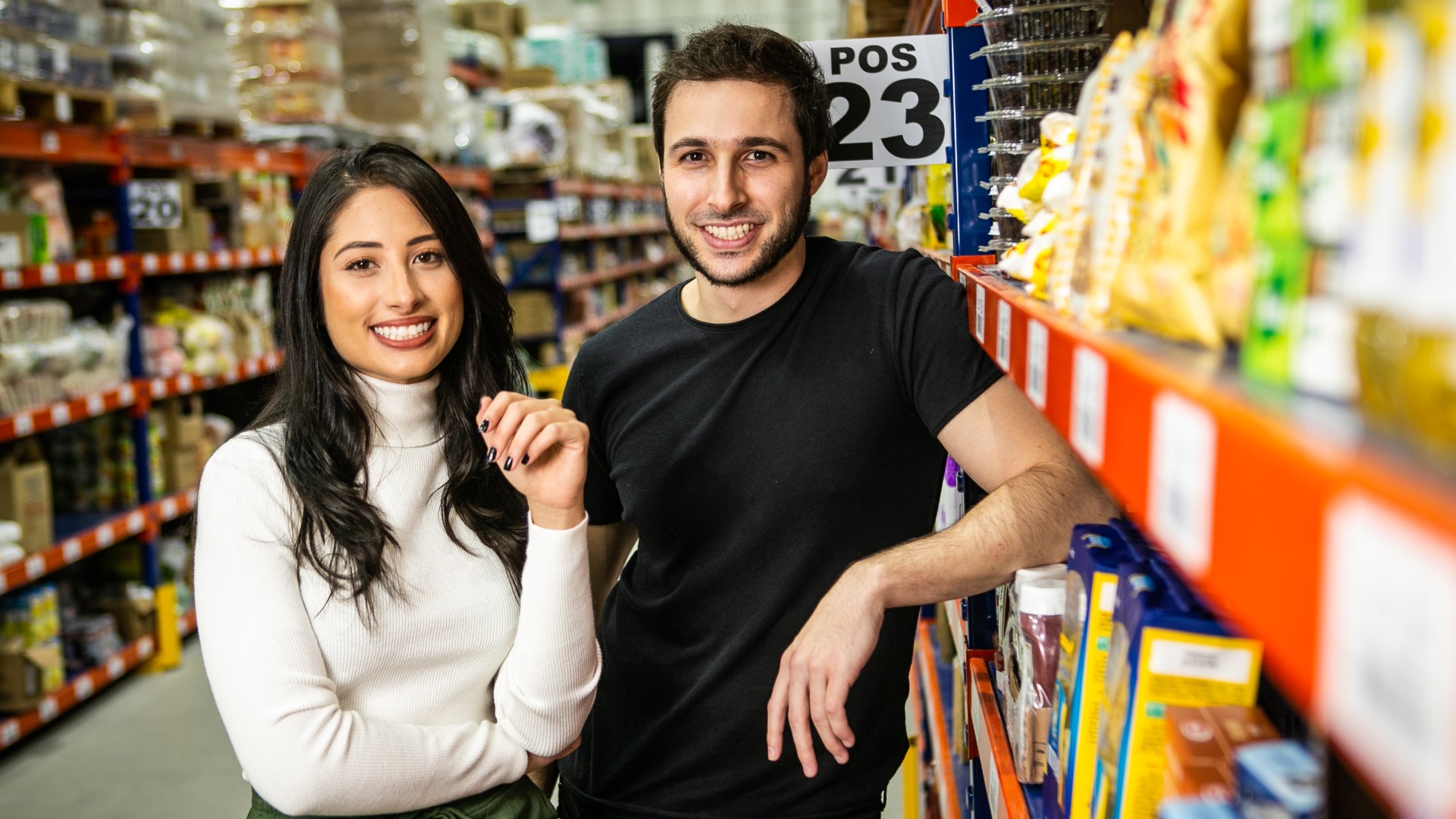 Bruna Vaz e Fábio Rodas, fundadores da Shopper (Gabriel Reis/Divulgação)