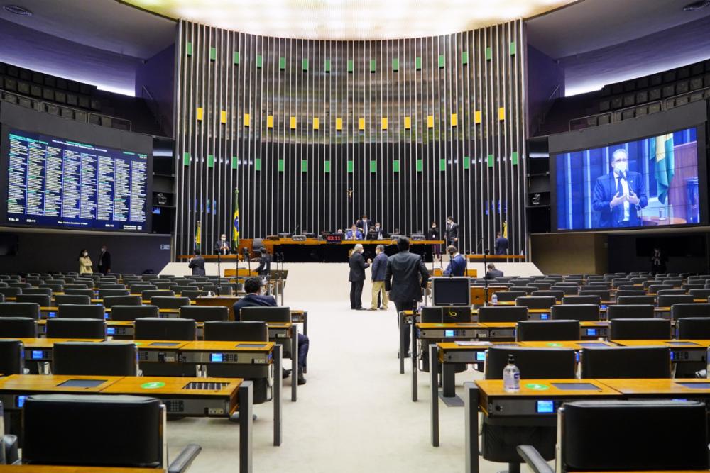 O plenário da Câmara dos Deputados (Foto: Pablo Valadares/Câmara dos Deputados)