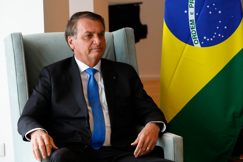 O presidente Jair Bolsonaro em Nova York (Foto: Alan Santos/PR)