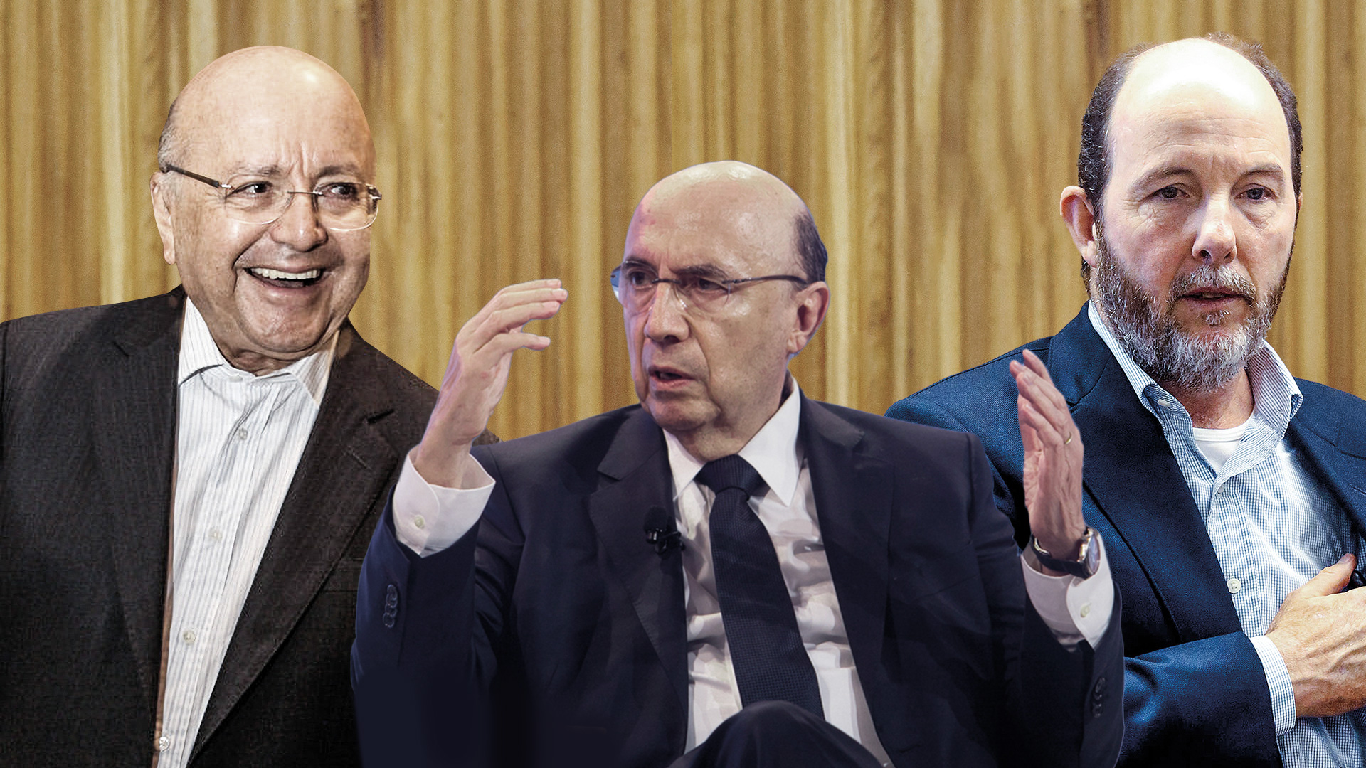 Os ex-ministros Henrique Meirelles e Maílson da Nóbrega e o ex-presidente do BC Arminio Fraga contam o que esperam para o futuro do país