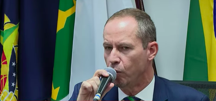 Ricardo Cappelli, interventor federal na segurança do DF, em coletiva (Reprodução)