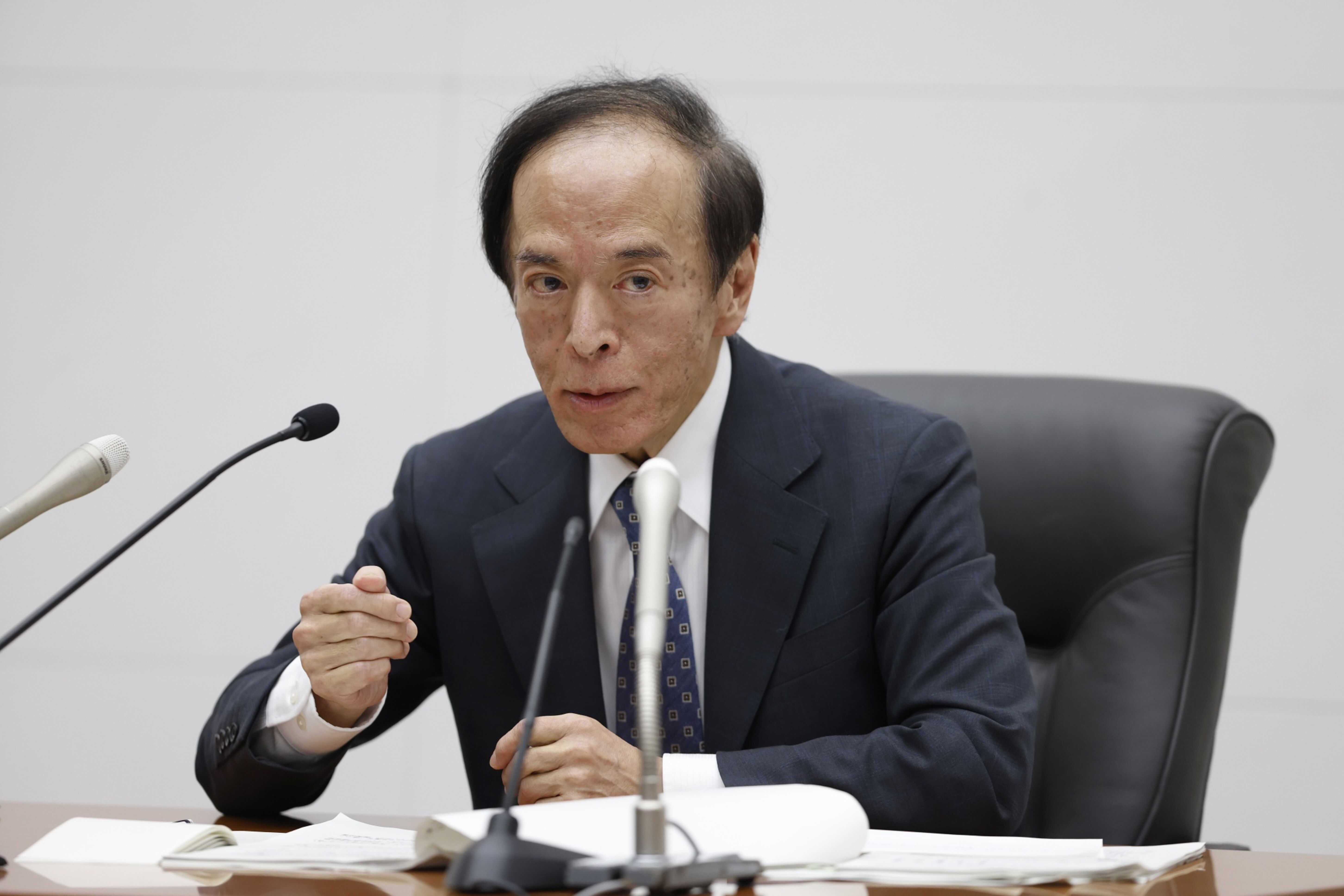 Kazuo Ueda, presidente do Bank of Japan (Foto: Bloomberg)