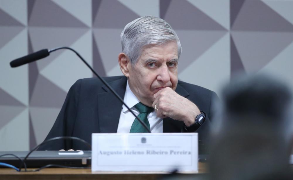 Tomada de depoimento. Ex-ministro do GSI, General Augusto Heleno. Foto: Bruno Spada / Câmara dos Deputados